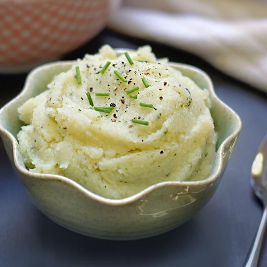 Vegan Garlic Mashed Cauliflower Recipe